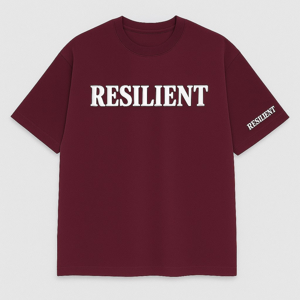 Oversized minimal printed t-shirt