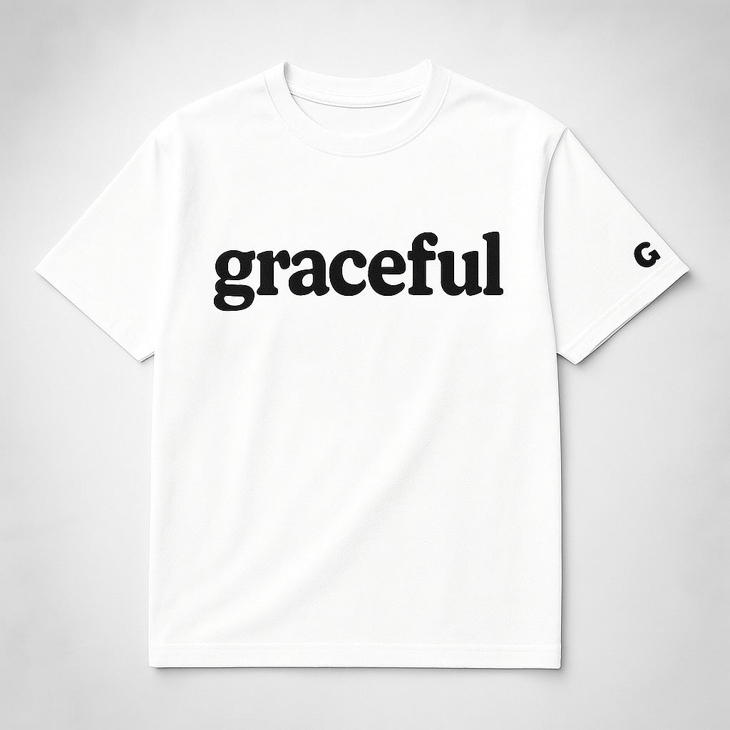 Oversized minimal printed t-shirt